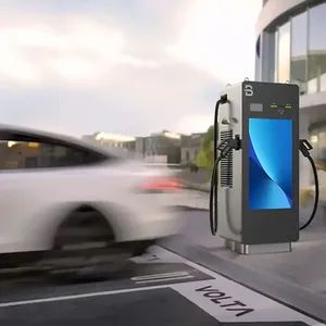 Beny 60kw-120kw Advertising Display EV DC Charger CCS2 CCS1 GB/T Floor-Mounted Electric Car EV Charger New Energy Charging Pile - Zhejiang Benyi New Energy Co., Ltd - China