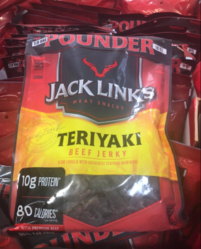 READY TO EAT SNACK JACK LINK’S BEEF JERKY 16Oz PREMIUM PROTEIN SNACK 9 PACKS PER CARTON - Sosa Merchant Solutions - Austria