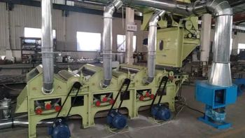 Three-and Carding Nonwoven Equipment New Cotton Spinning Airflow Recycling Textile Machines with Motor Core Components - Gaomi Rongda Machinery Co., Ltd. - China
