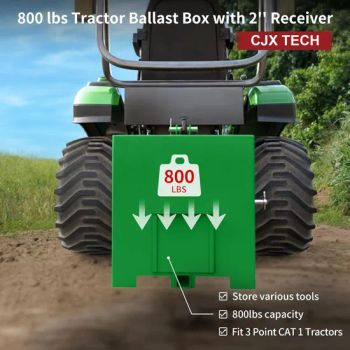 Green Hitch 800lbs Weight Ballast Height Box with Quick Trailer Hitch Receiver - Shenzhen Chengjiaxin Technology Co., Ltd - China