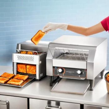 Commercial RM Automatic Bagel Digital Conveyer Sandwich Brread Motor Conveyor Flat Bread Batch Bun Grill Ovens Toaster for Toast Industrial 2024 Modern for Sale - Guangzhou R&M Machinery Co., Ltd. - China