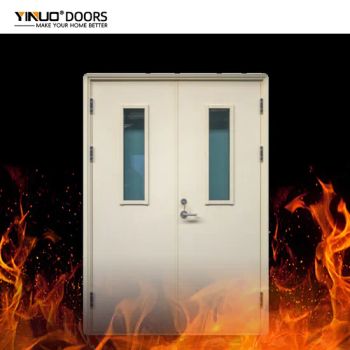 European Market En 1634 Fire Doors - 1.5mm Frame Perlite Core Factory Price - Jinhua Yinuo Door Industry Co., Ltd - China