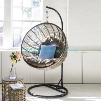 Artificial Rattan Luxury Design Outdoor Hanging Chair Patio Swings - De Zheng Technology Co., Ltd. - China