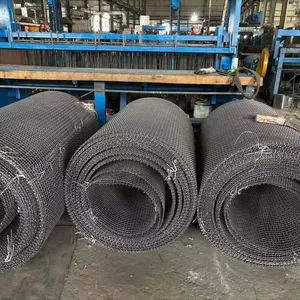Heavy Duty Manganese Steel Woven Screen Mesh High Tensile Abrasion Resistant Crimped Wire Cloth Customized Screen Solutions - Chengdu Zhicheng Screen Mesh Co., Ltd. - China