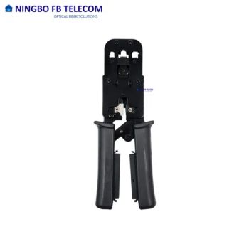 Multifunctional Network Crimping Pliers Tool with LAN Cable Tester for 4p/6p/8p - Ningbo FB Communication Technology Co., Ltd. - China