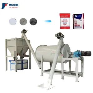 Factory Sales Dry Mortar Bagging Plant Wall Putty Mixing Machine Dry Mortar Production Machine Mortar Mixer - HENAN FAIR IMPORT and EXPORT TRADING CO., LTD. - China