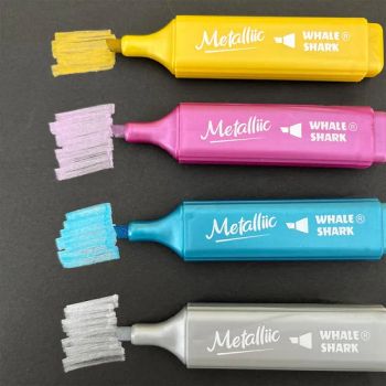 Chisel Tip Metallic Marker Pens, Dry-Quickly Non-Toxic Highlighter Markers, Tank Highlighters Markers, Assorted, 8 Colors/Pack, School Supplies - Qingdao Lincoler Trade Co., LTD. - China
