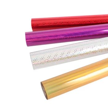 Gold and Silver Hot Foil Stamping Paper Heat Transfer Anodized Gilded Paper Foil Paper Hot Stamping Foil Rolls - Jiangsu Liangyu Laser New Material Co., Ltd. - China