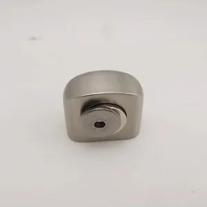 Furniture Hardware Wall Mounted Brass Door Stopper Finish SN Origin China Trademark HM Material Zinc Control Manual Type Door - EC Hardware Co., Ltd. - China