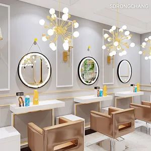 500mm 600mm Black Gold Silver Framed LED Mirror for Bathroom Decoration - Shandong Rongchang Intelligent Technology Co., Ltd. - China