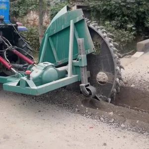Chinese Manufacturer Factory Direct Rock Concrete Cutting Machines Pipeline Tractor Disc Trencher - Shandongpaili En Machinery Manufacturing Co., Ltd. - China