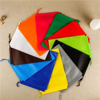 Stylish Non-Woven Drawstring Bags for Easy Shoe Storage MOQ 500 PCS Origin China Hardness Soft Style Simplicity Weight Limit <5 - Fuzhou Yuanyang Future Import and Export Co., Ltd. - China
