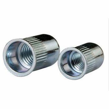 Mild Steel Rivet Insert Nut Shape Round Threaded Yes Hardness 30-40 HRC Material Mild Steel Technique Hot Rolled Feature Corrosion - Shiv Metal & Fastners - India