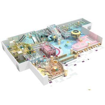 Children's Center Children's Fun Mat Game House Colorful Indoor and Outdoor Soft Skating Playground - Guangzhou Cinhon Technology Co., Ltd. - China