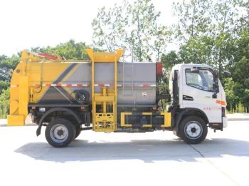 JAC V7 Kitchen Garbage Truck Manual 4X2 Drive Wheel Refuse Trash Garbage Truck - Hubei Chengyuan Special Vehicle Co., Ltd - China