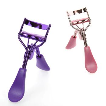 Colorful Plastic Handle Stainless Steel Eyelash Curler Stainless Steel Beauty Eye Lash Eyelashes Tools - ESHA CO., LIMITED. - China