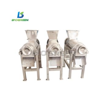 Stainless Steel Fruit Vegetable Crusher and Juicer/Cactus Tomato Spiral Juicer - Wuxi Biogreen Pharma Technology Co., Ltd. - China
