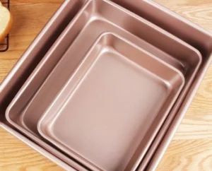 Baking Tools Non Stick Rectangular Carbon Steel Baking Pan for Baking Cookie Cake Bread - Market Union Co. Ltd. - China