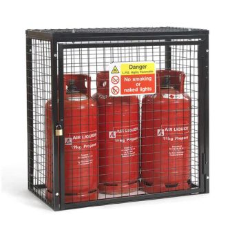 Metal Gas Cylinder Safety Storage Cage for Gas Cylinders for Sale - Anping Lejun Wire Mesh Products Co., Ltd - China