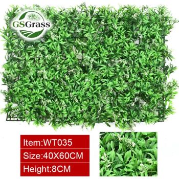 Residential Colorful Flowers Panels, Anti-UV Ornamental Plastic Plants Wall for Garden, Courtyard, Kindergarten, Playground - Cangzhou Guangsu E-COMMERCE Co., Ltd. - China