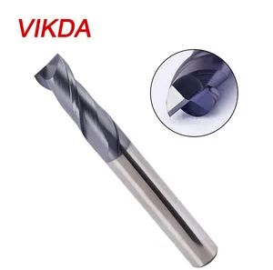 Carbide Milling Cutter, Suitable for HRC50 Alloy Cutting Tool Processing, 2-Edge End Milling Cutter - Shenzhen Victor Precision Technology Co., Ltd. - China