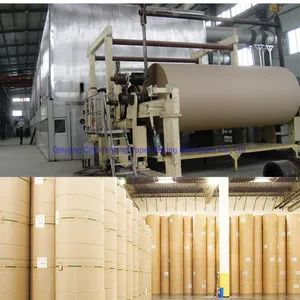 High Strength Kraft Liner Paper Corrugated Paper Fluting Paper Making Machine - Qinyang City Haiyang Papermaking Machinery Co., Ltd. - China