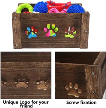 Pet Supplies > Pet Products > Pet Cages &Houses > Pet Houses & Furniture Pet Supplies Dog Wood Crate Wooden Dog Toy Box - Cao County Zhi Zhen Mei Wood Co., Ltd. - China