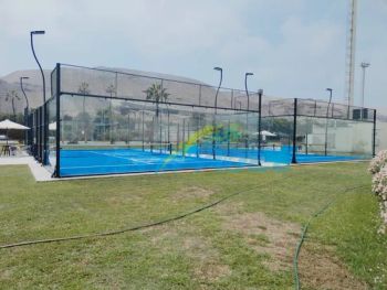 Factory Direct Classic Regular Made in China Panoramic Tennis Padel Court & Art Padel - QINGDAO CHANGZHOU PLASTIC INDUSTRY CO., LTD. - China