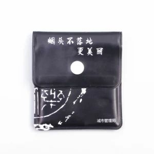 Portable Pocket Cigarette Ash Bag PVC Cigarette Butt Pocket Ashtray - Guangzhou Mangou Arts and Crafts Co., Ltd. - China