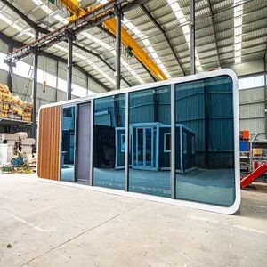 Luxury Modern Prefab Portable Apple Space Cabin Capsule Shipping Container House - Hengshui Haoye Co., Ltd. - China
