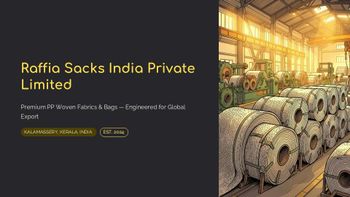 PP Woven Fabrics & Bags - RAFFIA SACKS INDIA PRIVATE LIMITED - India