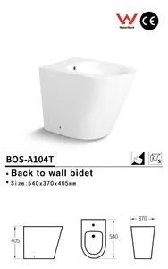 European Style Floor Mounted Sanitary Wares Ceramic Bidet Bathroom Set - CHAOZHOU BOSTANA SANITARYWARE CO., LTD. - China