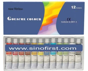 Gouache Color Paint Color Colour Painting (NH07010) Size Various Origin China Color Various Material Color Type Art Paints - Jinhua Gowin Canvas Co., Ltd. - China