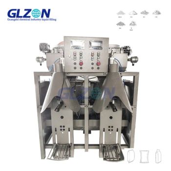Pneumatic Double-Mouth Valve Packing Machine with Quantitative Weighing for Putty, Dry Powder Mortar/Refractory Materials and Other Materials - Shanghai Glzon Equipment Co., Ltd. - China