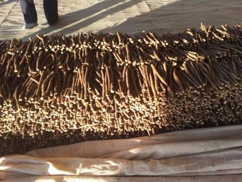 licorice root Packaging press Origin Uzbekistan Drying Process sun Type dried licorice root Form Dried, Stick, Slice, Powder - Freeze Dried Fruit LTD - Uzbekistan