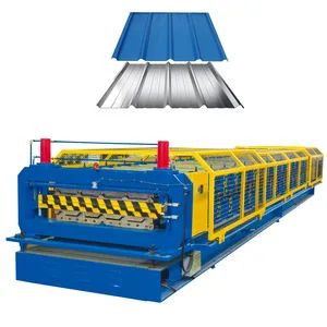 Steel Sheet Double Roof Making Machine for Construction Material - XIAMEN ZHENG LIMING METALLURGICAL MACHINERY CO., LTD. - China