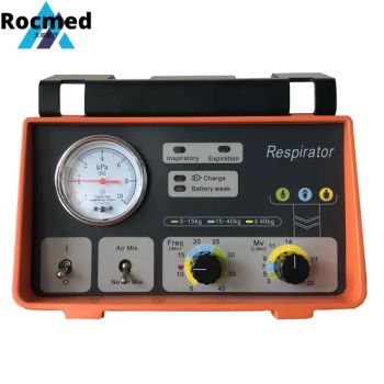 Anbulance Car Equipment Emergency Transport Portable Ventilator with CE China Supplier Price Transport Ventilator - Zhangjiagang Roc Medical Technology Co., Ltd. - China