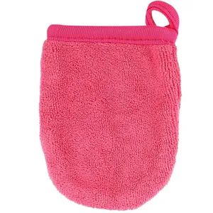 Microfiber Makeup Remover Mitt Face Eye Lips 300GSM 85%Polyester 15%Polyamide 1Y - JINHUA MARDAV TEXTILE CO.,LTD - China