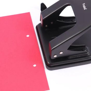 Foska Office Wholesale 2 Hole Punches Blue/Black/Grey High Quality Office Heavy Duty Metal Punch Paper Hole Punch Machine - Anhui Sunshine Stationery Co., Ltd. - China