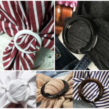 Customs Belt Floral Plastic Polyester Buckles for Garments, Dress and Garment Accessories - BY TRIMS CO., LIMITED - China