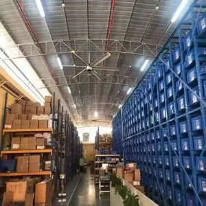 Indoor 220V 6.5m Large Volume Industrial External Rotor Ceiling Fan Cooling System - Ningbo Biote Mechanical Electrical Co., Ltd. - China