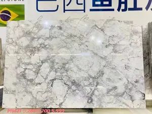 Natural Brazil Calacatta Grey Marble Slabs/Wall/Flooring/Paving Slabs/Stairs/Kitchen Countertop for Decoration - Xiamen Carmel Stone Industry Co., Ltd - China