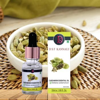 CARDAMOM OIL Uses Aromatherapy, Natural Perfumery, Food And Flavour & Pharma Flavor Profile Rich And Complex With Distinct Indian Cardamom - D S FRAGRANCES - India