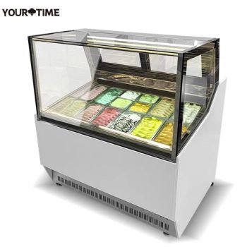 Italian Countertop Gelato Showcase Freezer Machine Ice Cream Fridge Display Cases Storage - Jiangmen Youtai Machinery Equipment Co., Ltd - China