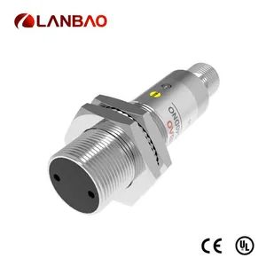 LED Optical Sensor M18 DC3 Wire Metal Cylindrical Shape NPN IP67 Photoelectric Sensors - Shanghai Lanbao Sensing Technology Co., Ltd. - China