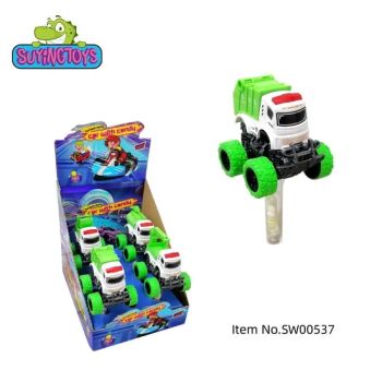 Friction Sanitation Truck Toy Candy Boys Favourite Friction Truck Toy Candy Boys Best Toy Candy Gift - Shantou Su Ying Toys Co., Ltd - China