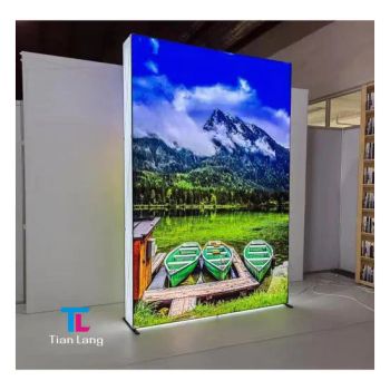 Portable LED Light Backdrop Stand for Photography Displays Origin China LED 50000 Hours Trademark TianLang HS Code - Shenzhen Tianlang Advertising Media Co., Ltd. - China
