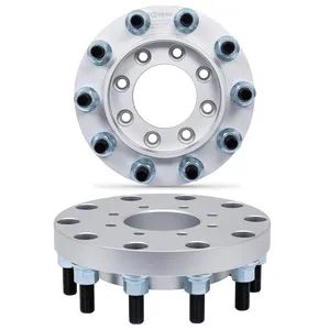 Botrak Hub Centric 1.25 Inch 8X6.5 to 10X285 22.5" 24.5" Rim Semi Wheel Adapters for Ford F250 F350 Dually Rear Wheels - HANGZHOU BORUIKE CAR ACCESSORIES CO., LTD. - China