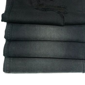 9.7 Oz Weight Jean Fabric Denim Black Denim Jeans Jacket Fabric - Foshan Seazon Textile and Garment Co., Ltd. - China