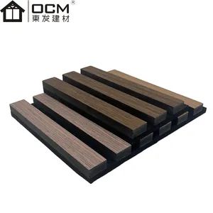 Soundproof Wall Acoustic Panels Slatwall Wooden Customized Decoration Acoustic Panels - Oriental Construction Material (Suzhou) Co., Ltd. - China